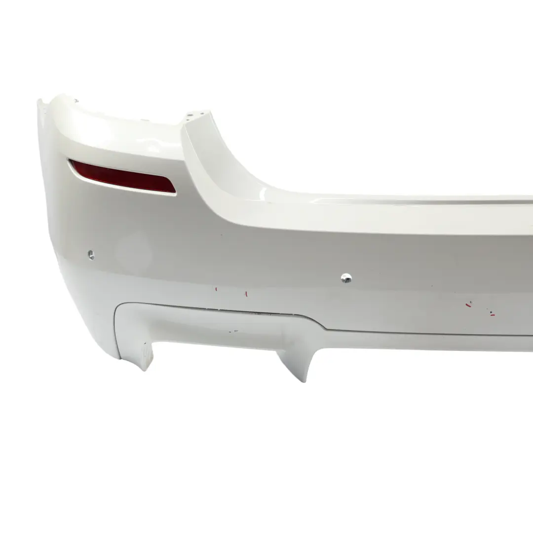 Bumper Panel M Sport PDC Covering Mineral White Metallic - A96 to BMW F10 Rear with Part number 2223018 BMW F10 Rear Bumper Panel M Sport PDC Covering Mineral White Metallic - A96 - SKU 2223018-MW - Part number 2223018