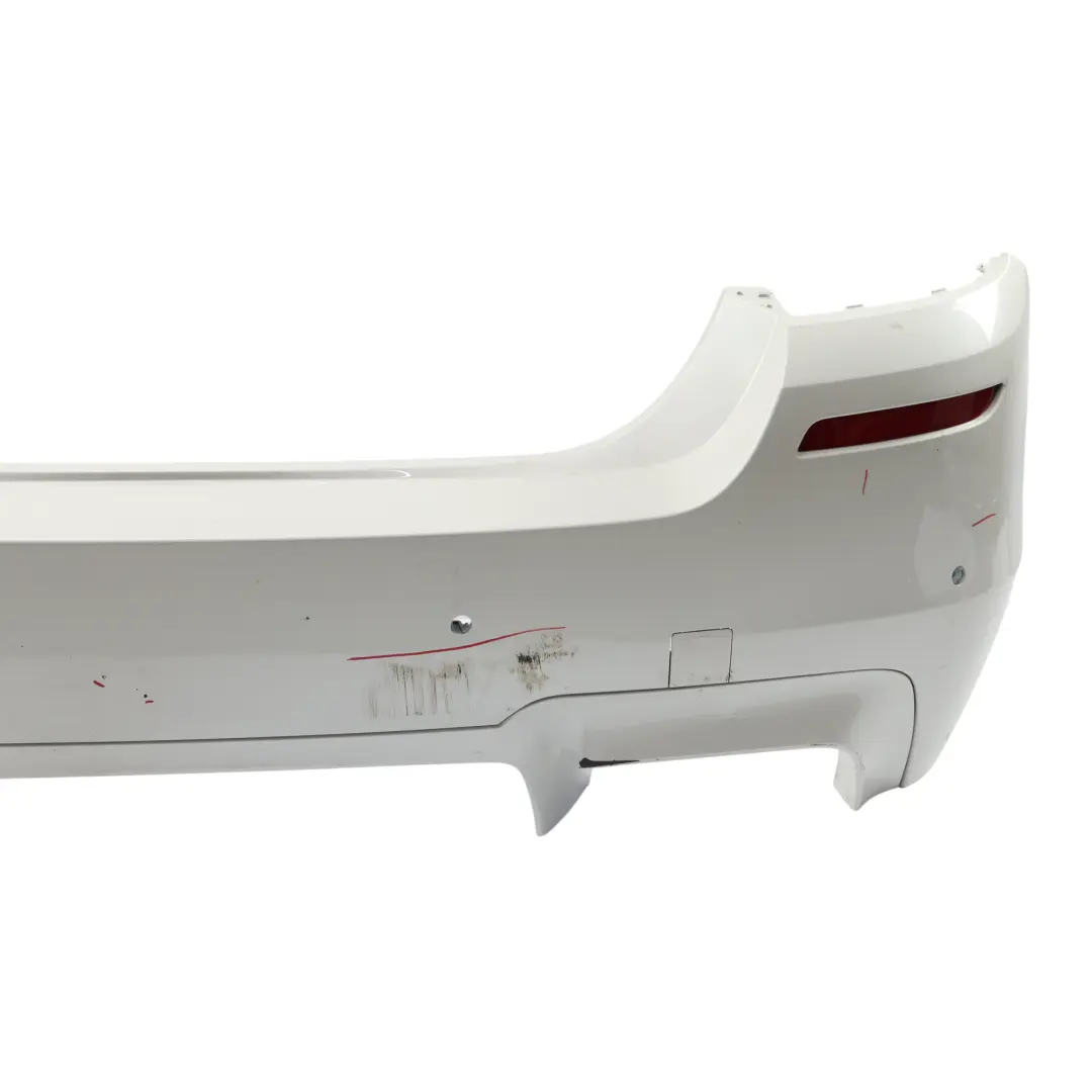Bumper Panel M Sport PDC Covering Mineral White Metallic - A96 to BMW F10 Rear with Part number 2223018 BMW F10 Rear Bumper Panel M Sport PDC Covering Mineral White Metallic - A96 - SKU 2223018-MW - Part number 2223018