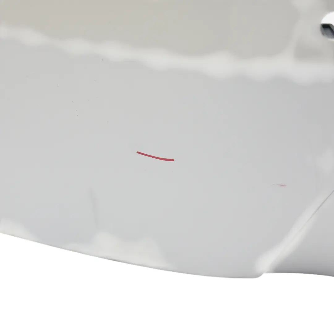 BMW F10 Rear Bumper Panel M Sport PDC Covering Mineral White Metallic - A96 - SKU 2223018-MW - Part number 2223018