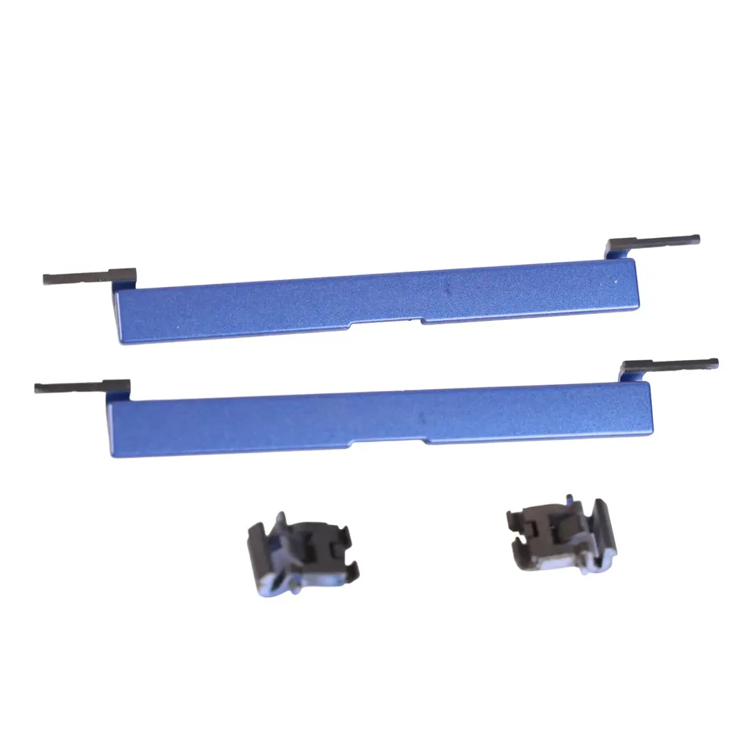 Moulure Toit Gauche Cache Rail Toit Bleu Estorilblau - B45 SET pour BMW F30 à propos du numéro de pièce 2239971 BMW F30 Moulure Toit Gauche Cache Rail Toit Bleu Estorilblau - B45 SET - SKU 2239971-EB1 - Numéro de pièce 2239971