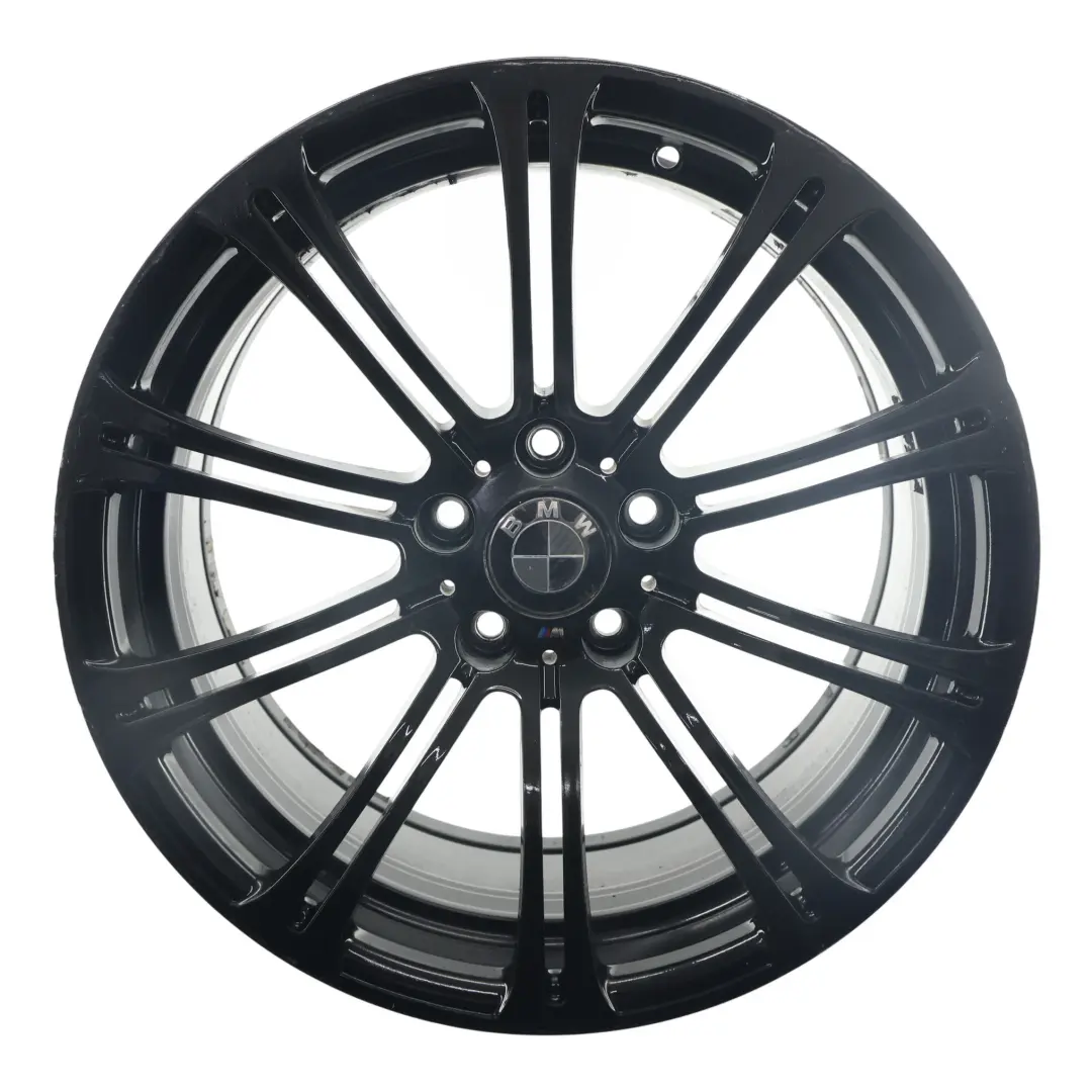 BMW E90 E92 E93 M3 Felga Tylna Czarna 19" ET23 9,5J M Double Spoke 220 - SKU 2283556-4 - Numer Części 2283556