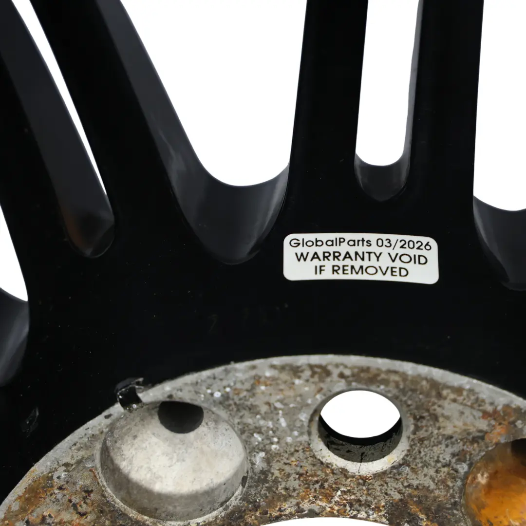 BMW E90 E92 E93 M3 Cerchione Posteriore Nero 19" ET:23 9,5J M Doppia Razza 220 - SKU 2283556-4 - Numero di parte 2283556