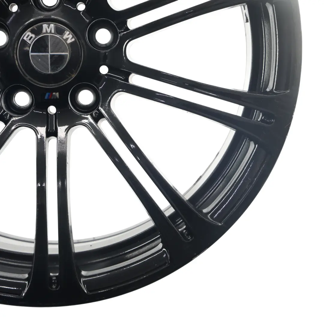 BMW E90 E92 E93 M3 Black Rear Wheel Alloy Rim 19" ET:23 9,5J M Double Spoke 220 - SKU 2283556-4 - Part number 2283556