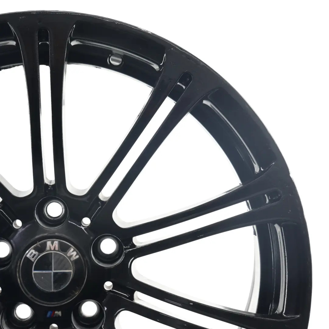 BMW E90 E92 E93 M3 Felga Tylna Czarna 19" ET23 9,5J M Double Spoke 220 - SKU 2283556-4 - Numer Części 2283556