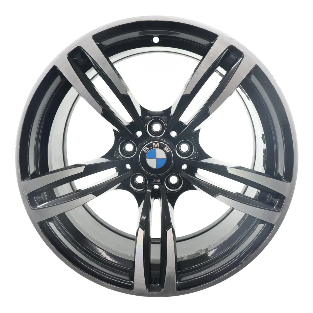 BMW F80 M3 F82 M4 Hinterrad Alufelge M Doppelspeiche 437M 19" 10J - SKU 2284756-2 - Teilenummer 2284756