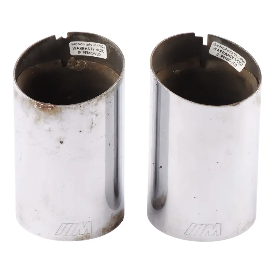 BMW F20 F20 LCI F21 21 LCI Chrome Exhaust Tailpipe Tip Pipe Trim Set - SKU 2286251 - Part number 2286251