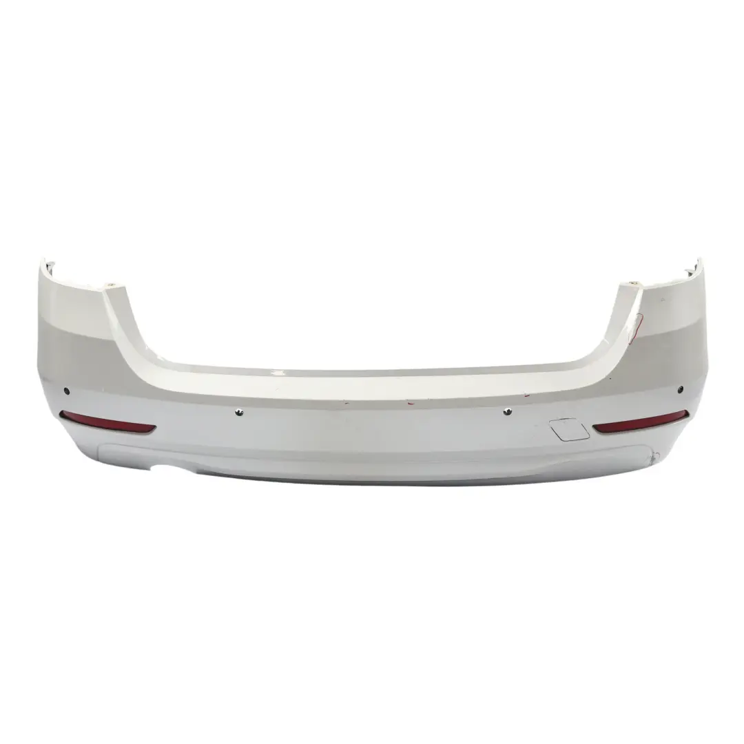 Bumper Trim Panel PDC Mineralweiss White Metallic - A96 to BMW F31 Touring Rear with Part number 2295238 BMW F31 Touring Rear Bumper Trim Panel PDC Mineralweiss White Metallic - A96 - SKU 2295238-MW - Part number 2295238