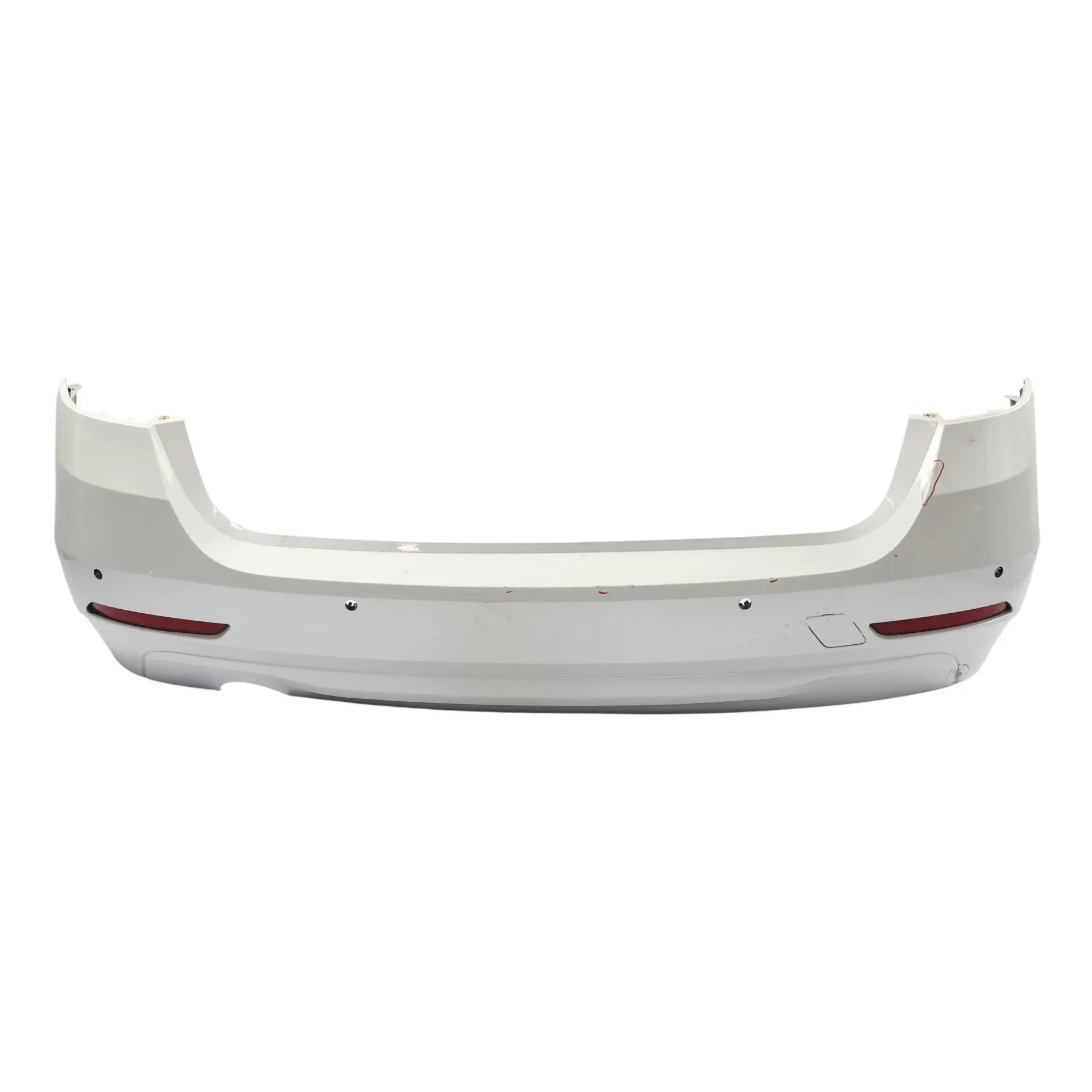 BMW F31 Touring Rear Bumper Trim Panel PDC Mineralweiss White Metallic - A96