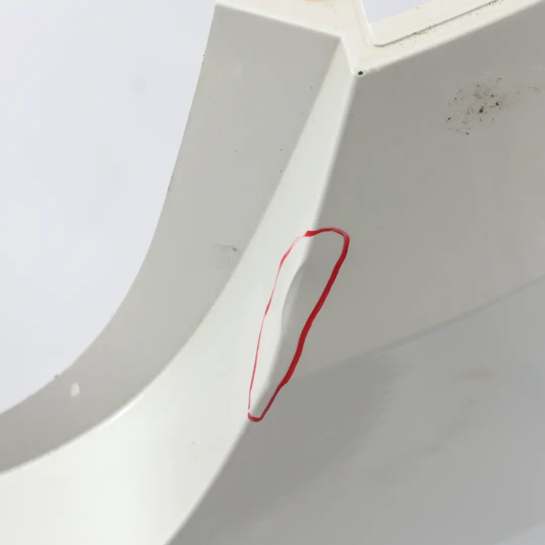 BMW F31 Touring Rear Bumper Trim Panel PDC Mineralweiss White Metallic - A96 - SKU 2295238-MW - Part number 2295238