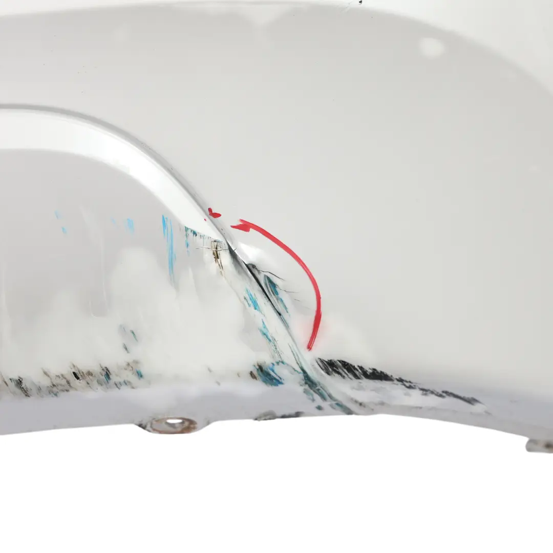 BMW F31 Touring Rear Bumper Trim Panel PDC Mineralweiss White Metallic - A96 - SKU 2295238-MW - Part number 2295238