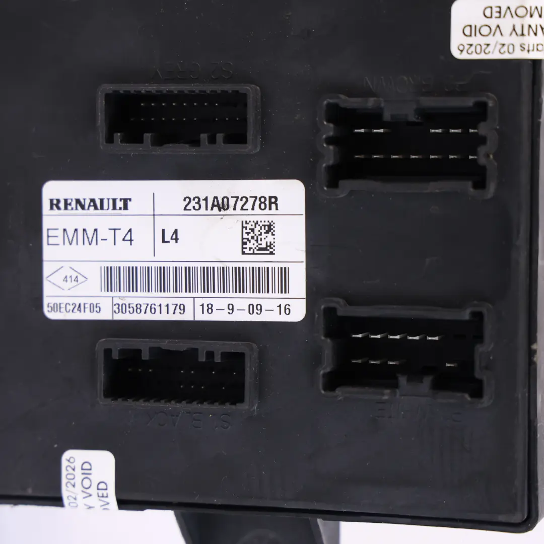 Body Control Energie Management Steuermodul Einheit für Smart 453 Fortwo mit Teilenummer 231A07278R Smart 453 Fortwo Body Control Energie Management Steuermodul Einheit - SKU 231A07278R - Teilenummer 231A07278R