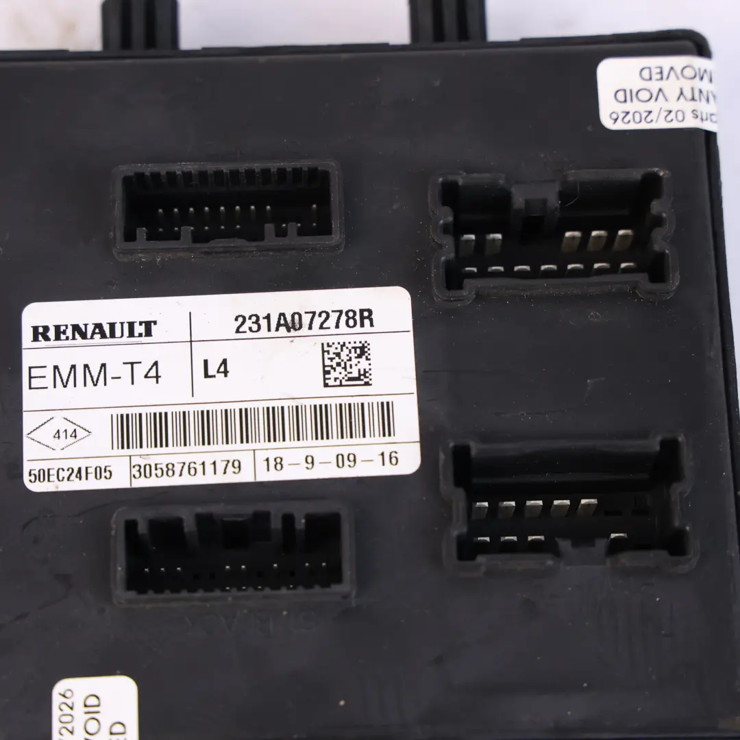 Body Control Modulo Controllo Gestione Energia per Smart 453 Fortwo con numero di parte 231A07278R Smart 453 Fortwo Body Control Modulo Controllo Gestione Energia - SKU 231A07278R - Numero di parte 231A07278R