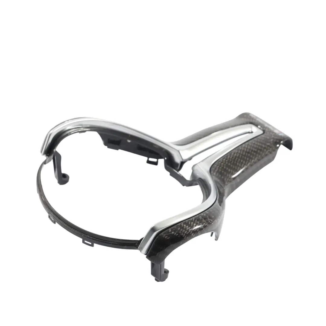 F84 M4 Osłona Ramka Kierownicy M Performance Carbon do BMW F80 M3 o numerze 2345203 BMW F80 M3 F84 M4 Osłona Ramka Kierownicy M Performance Carbon - SKU 2345203 - Numer Części 2345203