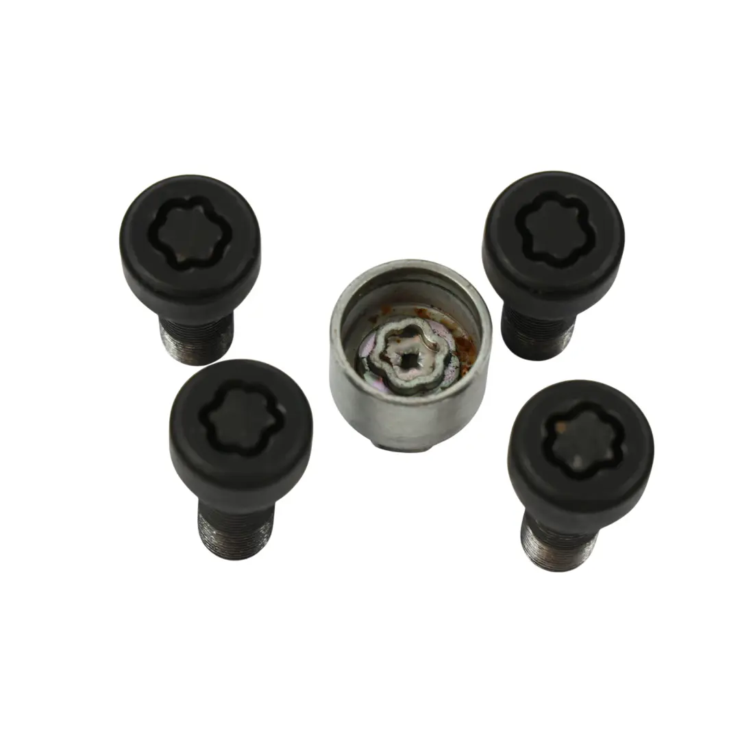 Sicherheitsbolzen Set Radsicherungsmutter für BMW F20 F21 F30 F31 F33 mit Teilenummer 2453961 BMW F20 F21 F30 F31 F33 Sicherheitsbolzen Set Radsicherungsmutter - SKU 2453961-2 - Teilenummer 2453961