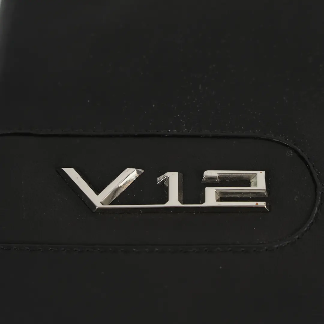 BMW F01 F02 F03 F10 Fahrten Buch Etui Geldbörse Tasche V12 Schwarz Leder - SKU 2603655 - Teilenummer 2603655