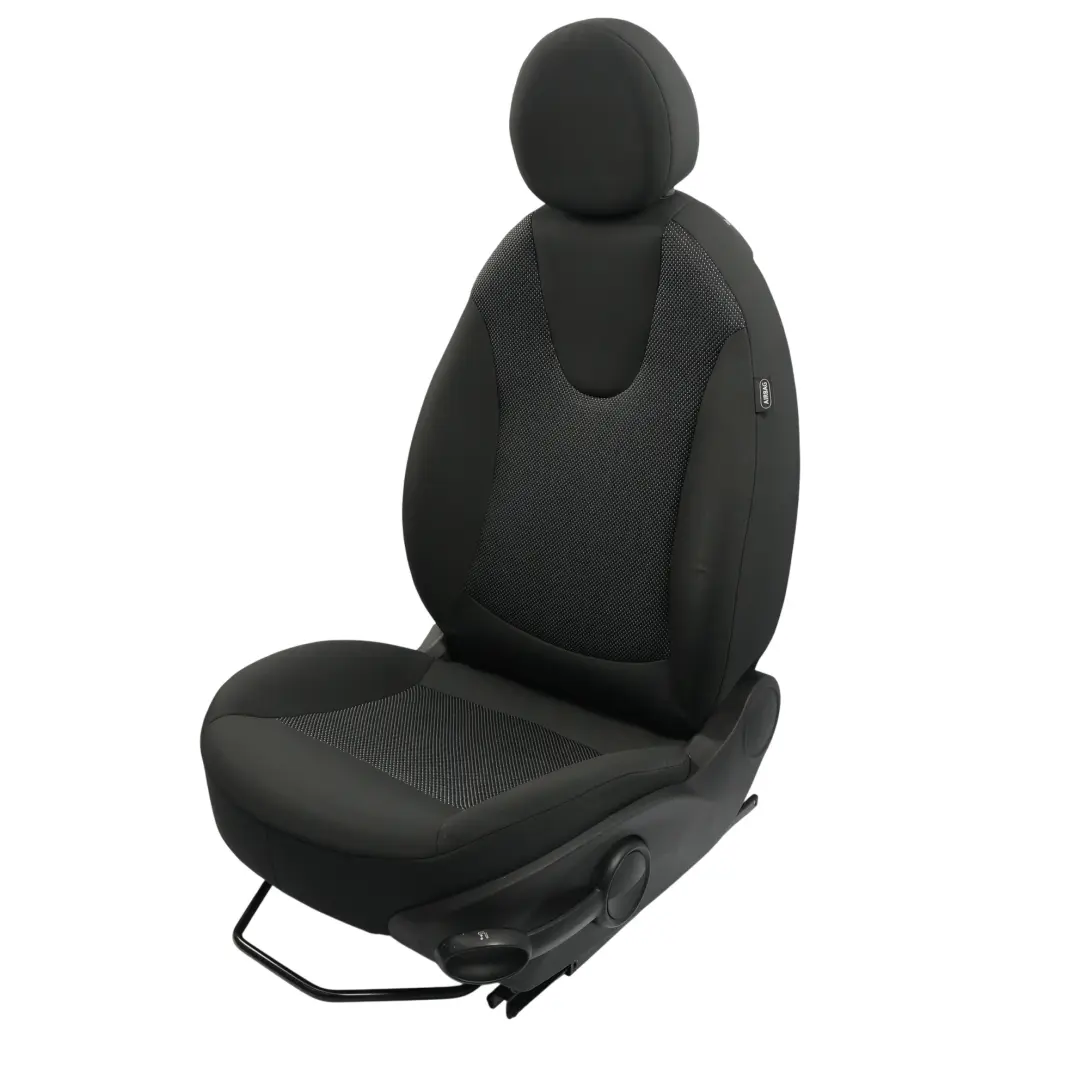 Mini Cooper R55 R56 R57 Asiento Delantero Tela Interior Carbono Negro Izquierdo - SKU 2753431-3 - Número de pieza 2753449