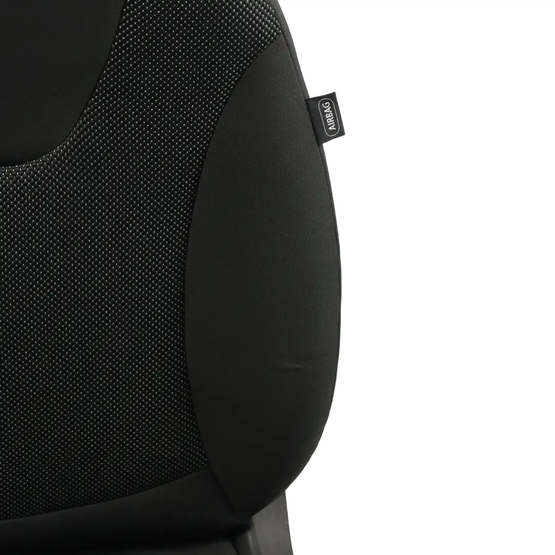 Mini Cooper R55 R56 R57 Front Seat Cloth Fabric Interior Carbon Black Left N/S - SKU 2753431-3 - Part number 2753449