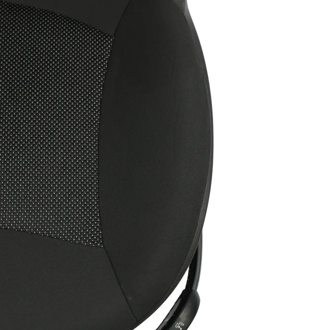 Mini Cooper R55 R56 R57 Front Seat Cloth Fabric Interior Carbon Black Left N/S - SKU 2753431-3 - Part number 2753449
