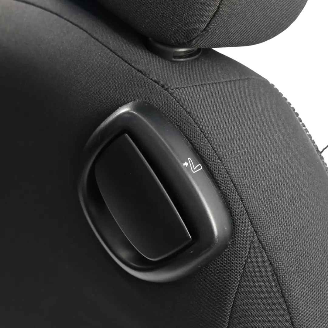 Asiento Delantero Tela Cosmos Carbono Negro Derecha para Mini Cooper One R55 R56 con número de pieza 2753432 Mini Cooper One R55 R56 Asiento Delantero Tela Cosmos Carbono Negro Derecha - SKU 2753432-3 - Número de pieza 2753432