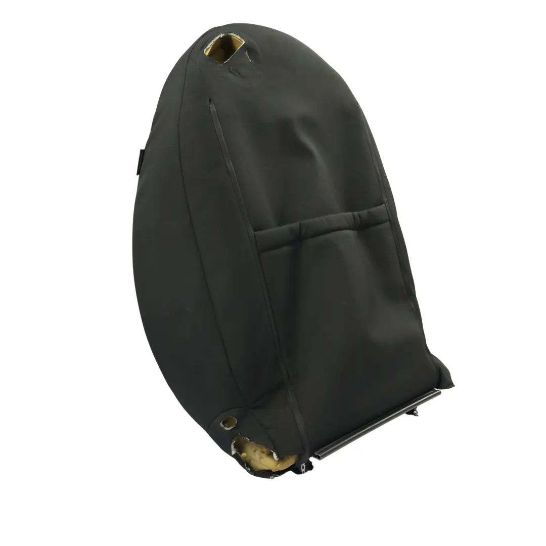 Mini R55 R56 R57 Vorne Links Sport Sitz Rückenlehne Halb Leder Stoff Schwarz - SKU 2753491-6 - Teilenummer 2753491