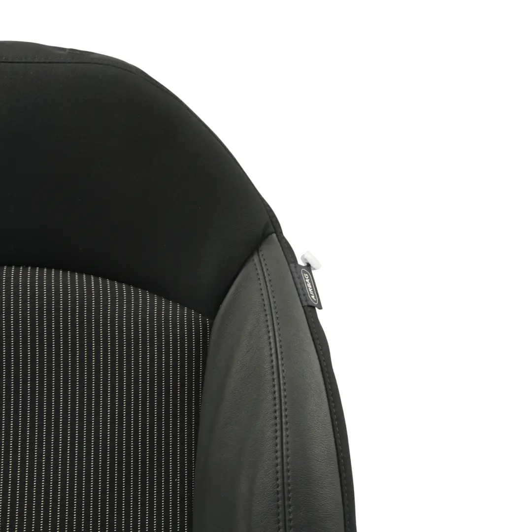Delantero Izquierdo Sport Asiento Respaldo Cuero Tela Negro para Mini R55 R56 R57 con número de pieza 2753491 Mini R55 R56 R57 Delantero Izquierdo Sport Asiento Respaldo Cuero Tela Negro - SKU 2753491-6 - Número de pieza 2753491