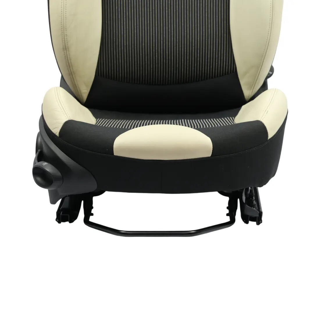 Asiento Delantero Tela Deportiva Cuero Crema Derecha para Mini Cooper One R55 R56 R57 con número de pieza 2753494 Mini Cooper One R55 R56 R57 Asiento Delantero Tela Deportiva Cuero Crema Derecha - SKU 2753494-3 - Número de pieza 2753494