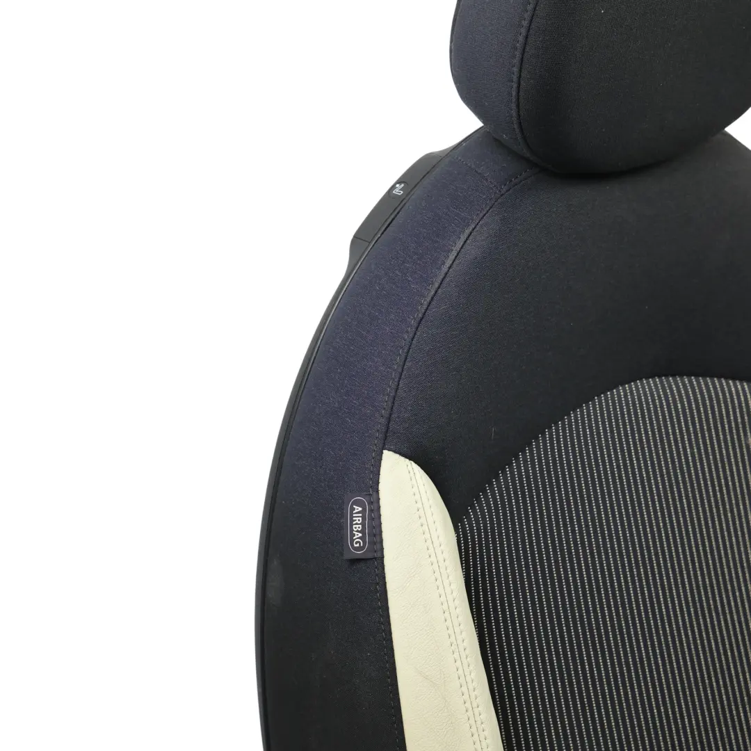 Vordersitz Sport Stoff Creme Leder Rechts für Mini Cooper One R55 R56 R57 mit Teilenummer 2753494 Mini Cooper One R55 R56 R57 Vordersitz Sport Stoff Creme Leder Rechts - SKU 2753494-3 - Teilenummer 2753494