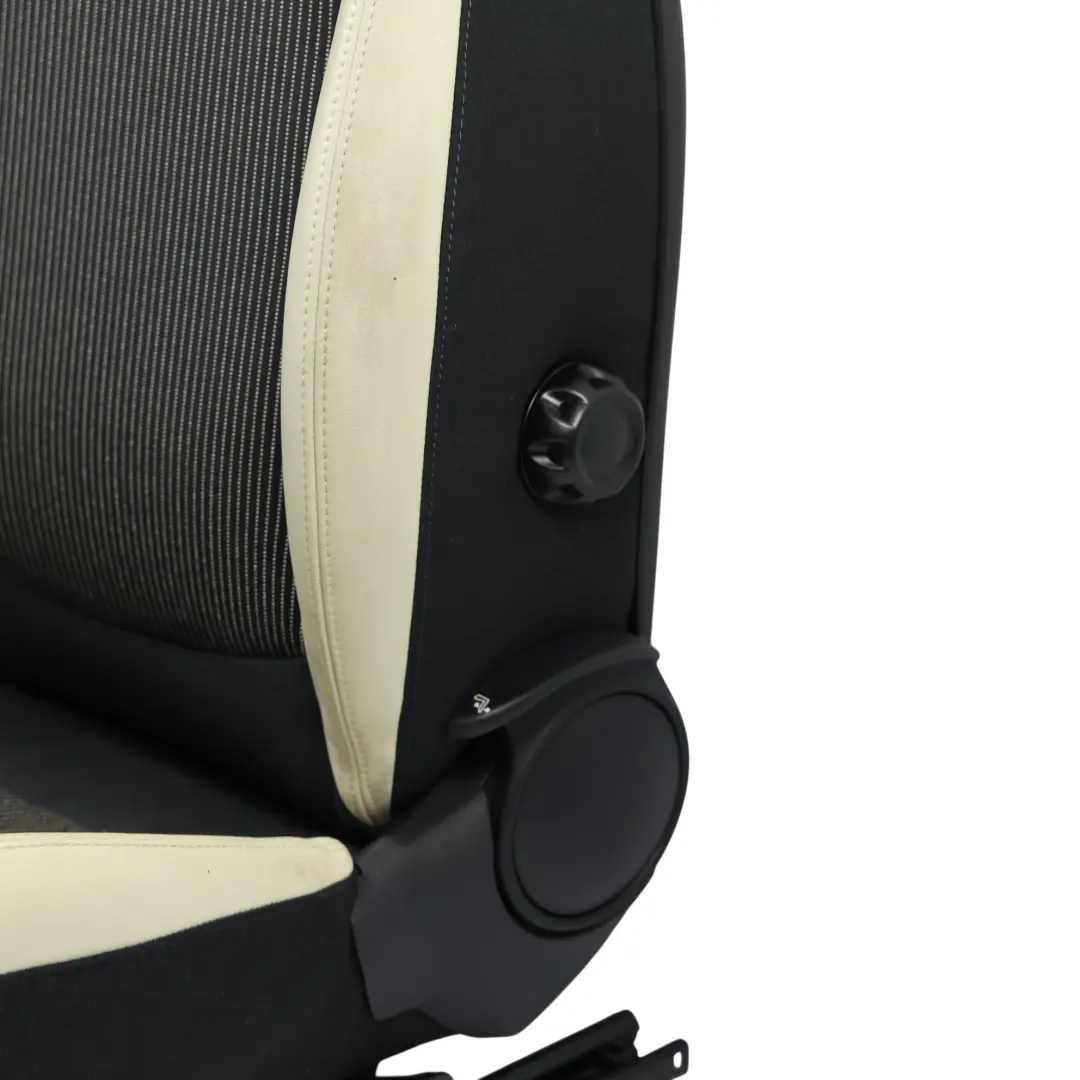 Mini Cooper One R55 R56 R57 Asiento Delantero Tela Deportiva Cuero Crema Derecha - SKU 2753494-3 - Número de pieza 2753494