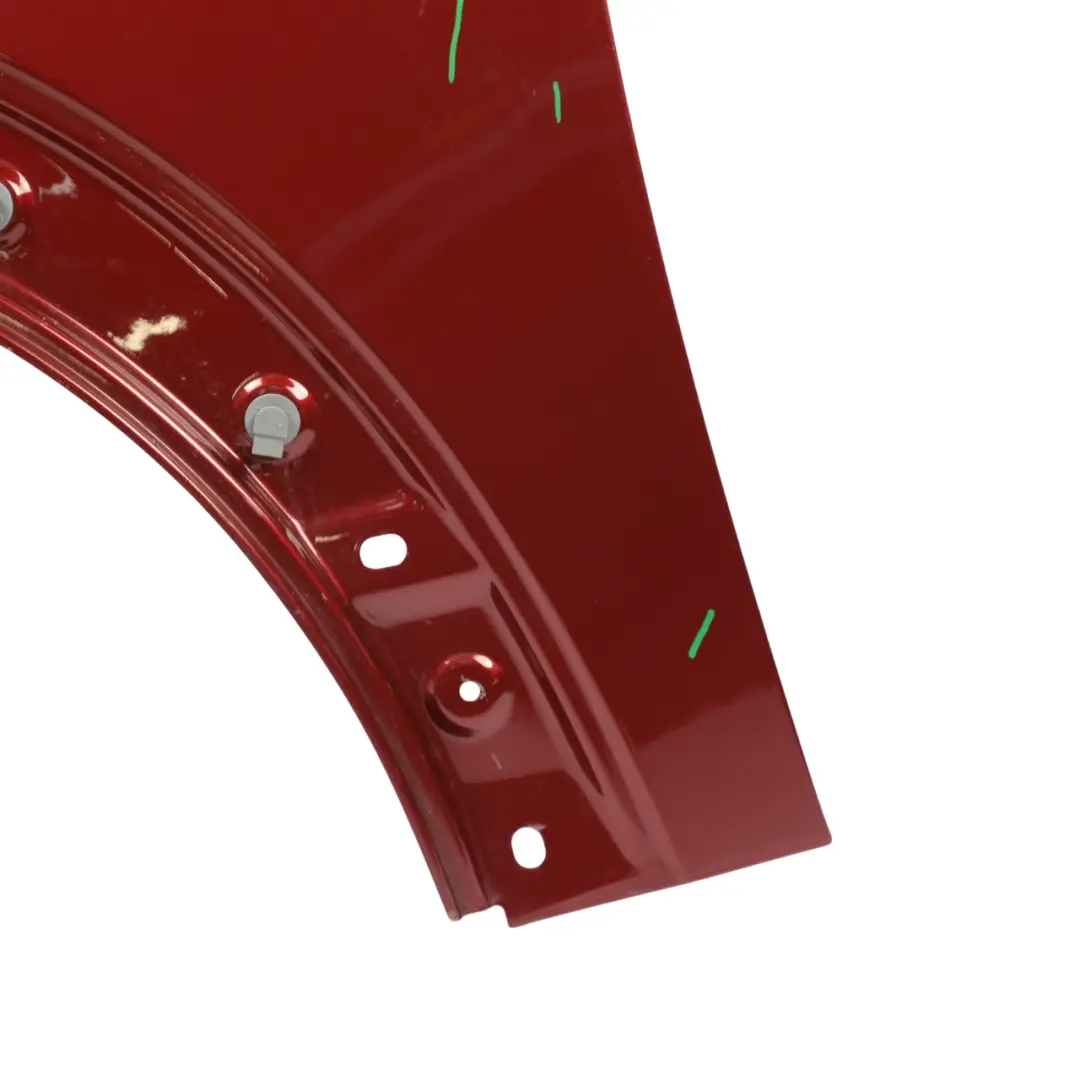 Side Panel Wing Fender Front Left N/S Nightfire Red - 857 to Mini R55 R56 R57 with Part number 2754725 Mini R55 R56 R57 Side Panel Wing Fender Front Left N/S Nightfire Red - 857 - SKU 2754725-NR - Part number 2754725