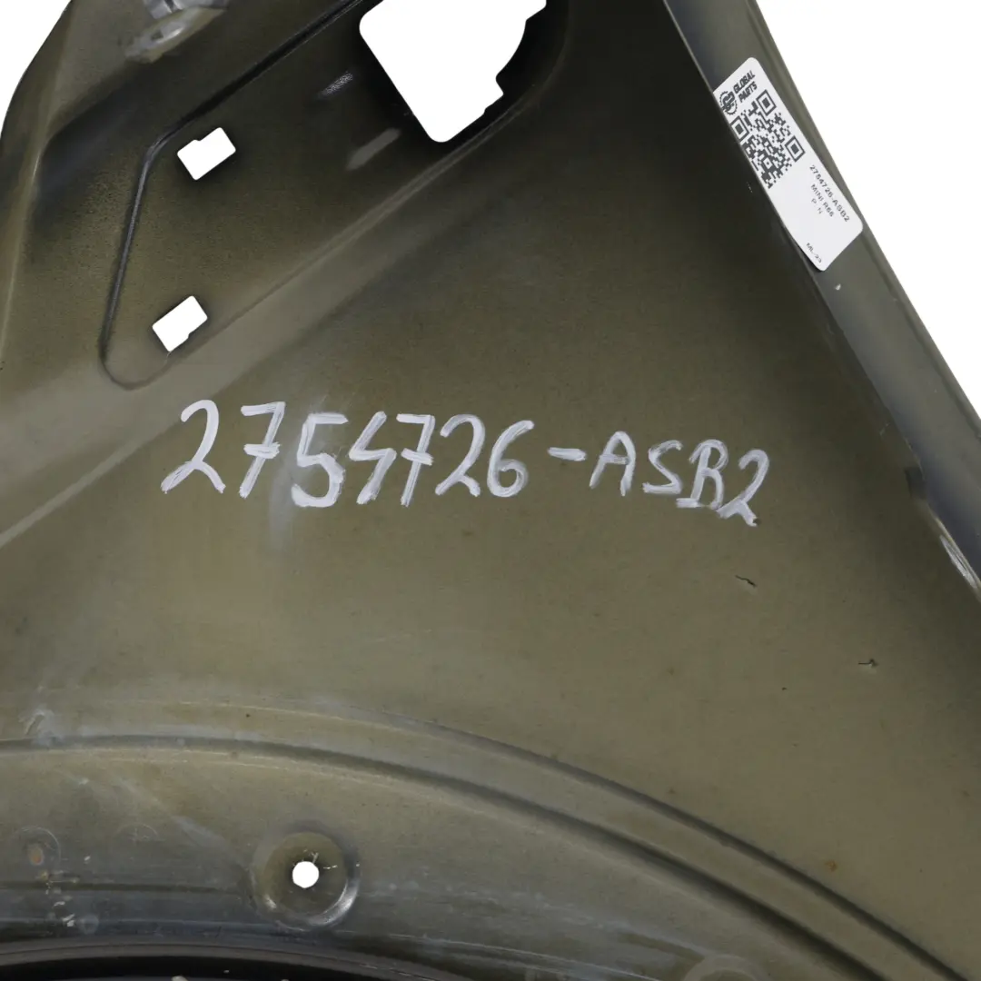 Mini R55 R56 R57 R58 Panel Lateral Delantero Ala Derecha Astro Negro - A25 - SKU 2754726-ASB2 - Número de pieza 2754726