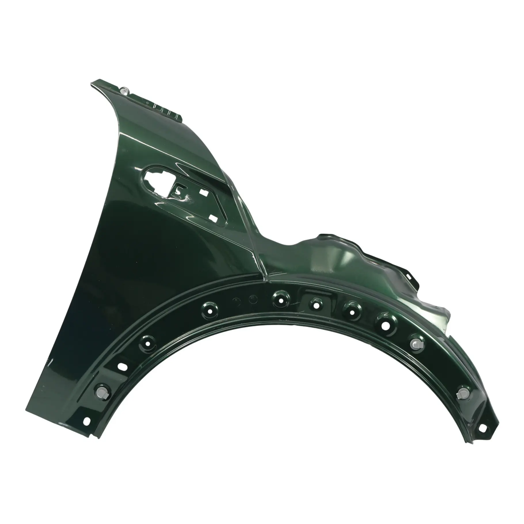 Mini R56 Seitenverkleidung Vorne Rechts Abdeckung British Racing Green II - B22