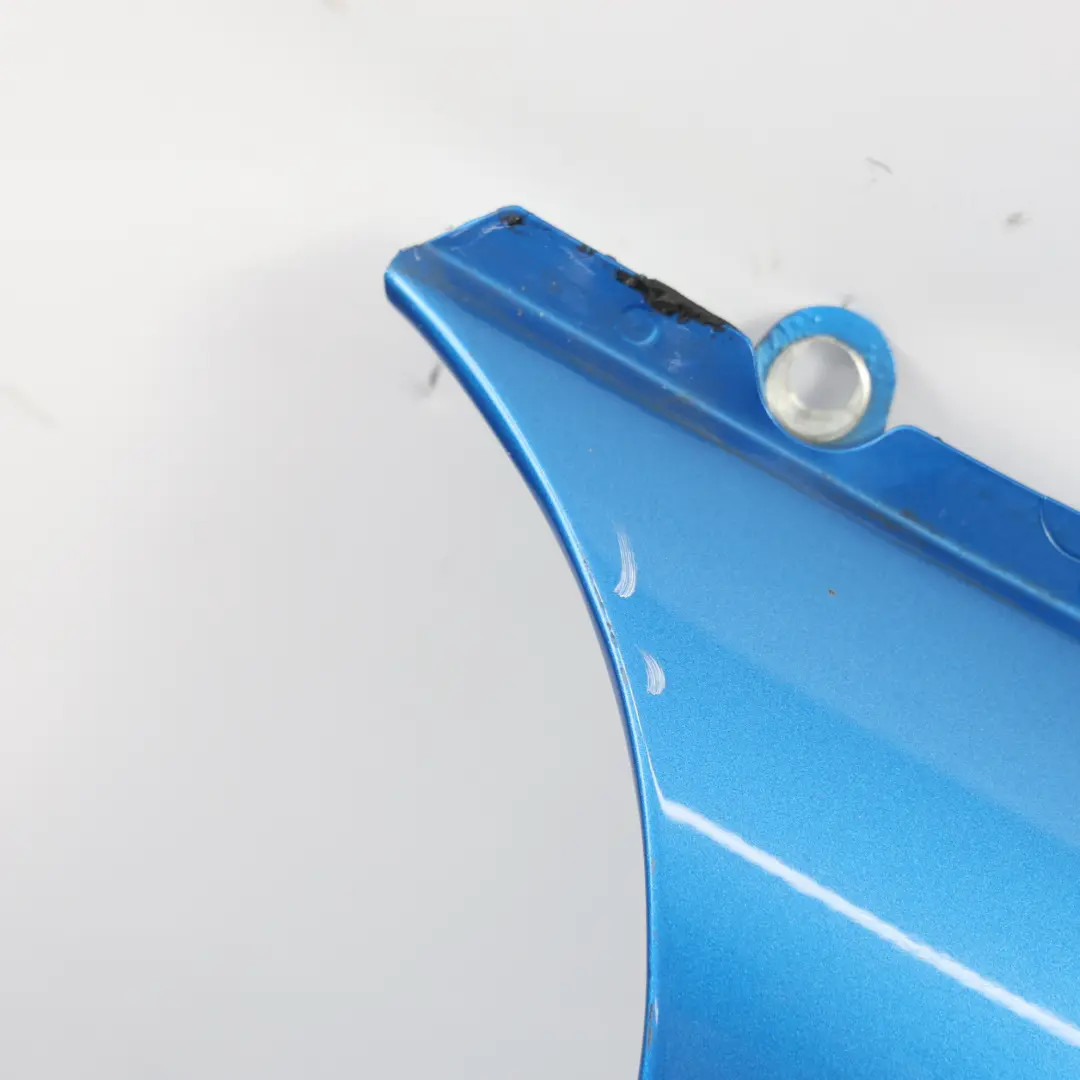 Side Panel Front Right Wing O/S Laser Blue Metallic A59 to Mini Cooper R55 R56 R57 with Part number 2754726 Mini Cooper R55 R56 R57 Side Panel Front Right Wing O/S Laser Blue Metallic A59 - SKU 2754726-LAB7 - Part number 2754726
