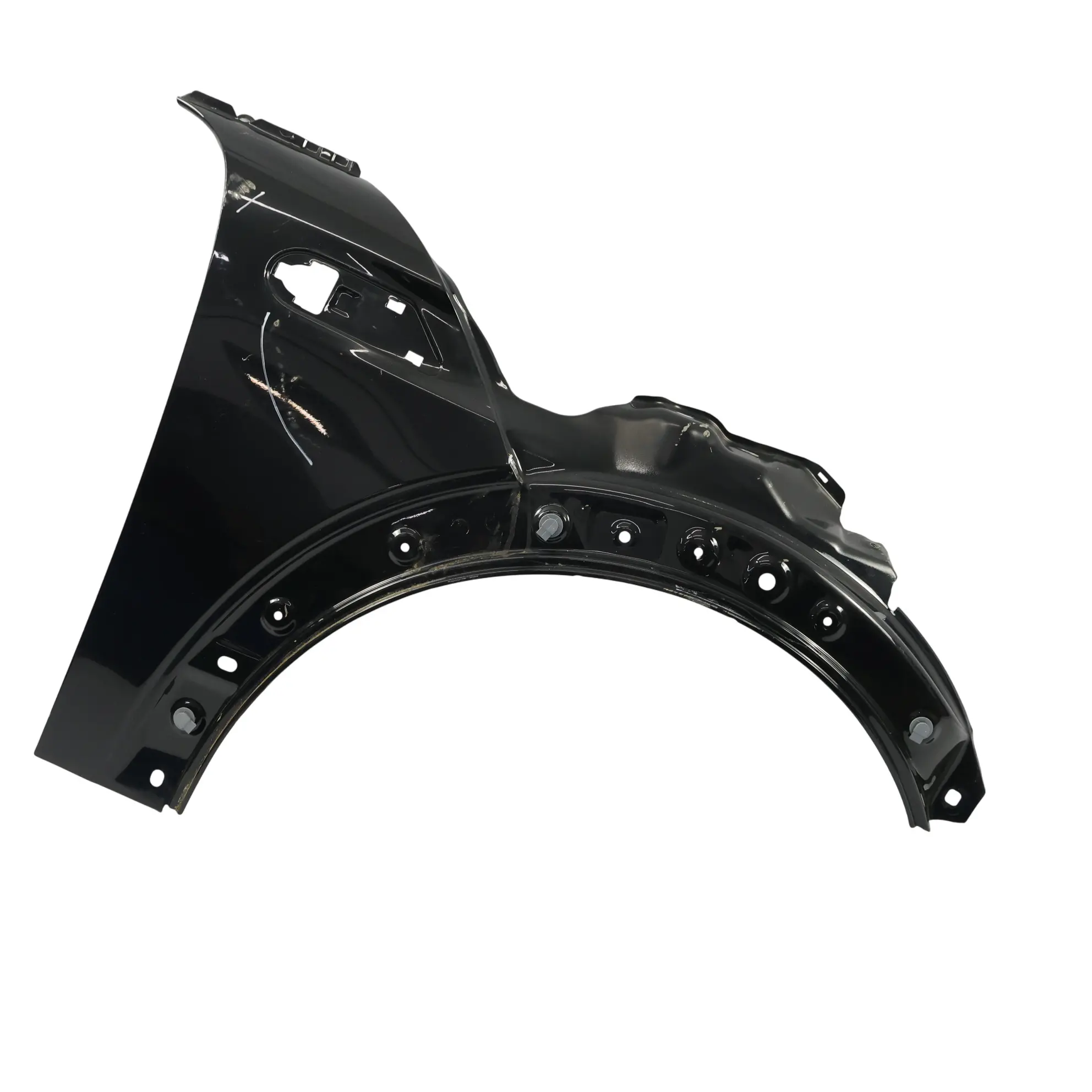 Mini R56 Side Wing Panel Front Right O/S Cover R55 R57 Midnight Black - A94