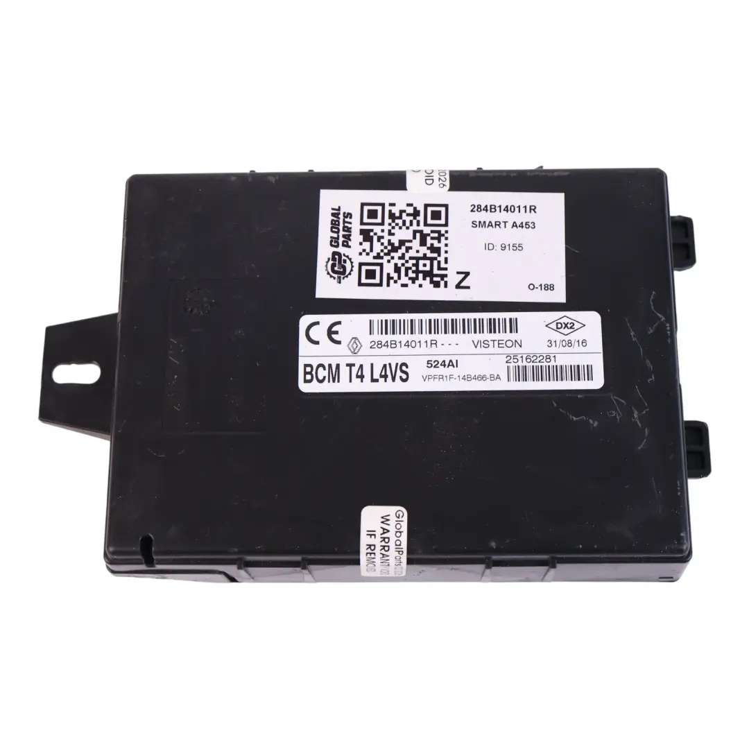 Karosserie Steuergerät SAM Steuergerät für Smart 453 Fortwo mit Teilenummer 284B14011R Smart 453 Fortwo Karosserie Steuergerät SAM Steuergerät - SKU 284B14011R - Teilenummer 284B14011R