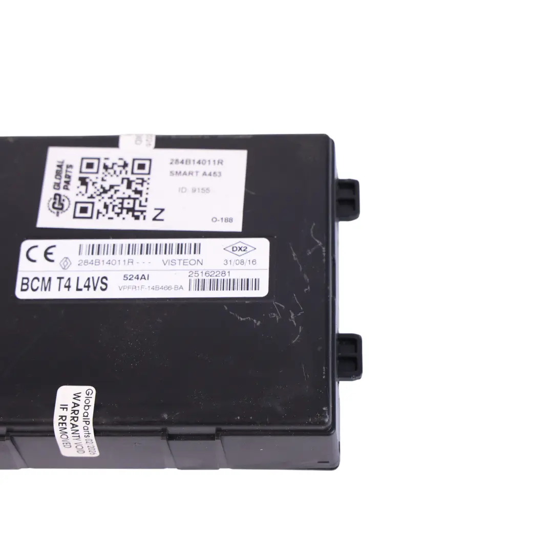 Smart 453 Fortwo Modulo Controllo Carrozzeria Unità Controllo SAM - SKU 284B14011R - Numero di parte 284B14011R