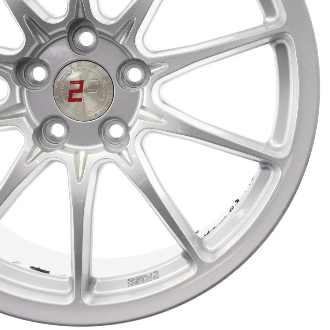  2Forge Jante Alliage Argent VIA 18" 8.5J - SKU 2FORGE-VIA-18-1 - Numéro de pièce 2FORGE-VIA-18