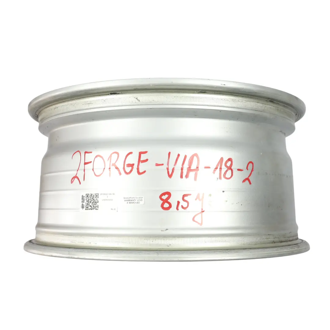 2Forge Llanta Aleación Plata VIA 18" 8.5J para con número de pieza 2FORGE-VIA-18 2Forge Llanta Aleación Plata VIA 18" 8.5J - SKU 2FORGE-VIA-18-2 - Número de pieza 2FORGE-VIA-18