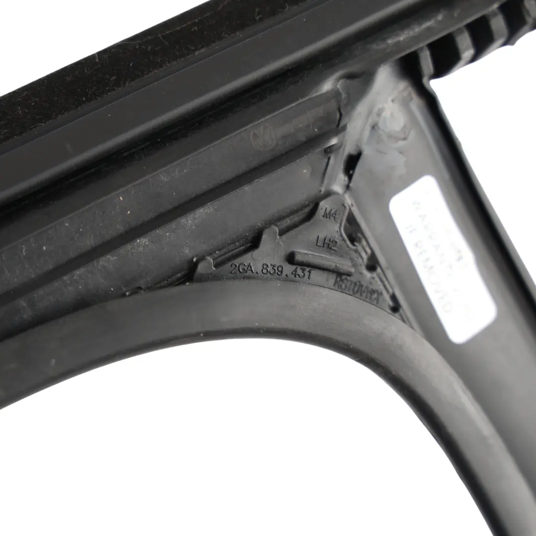 Volkswagen T-Roc A11 Rear Door Window Seal Guide Frame Left N/S - SKU 2GA839431T - Part number 2GA839431T