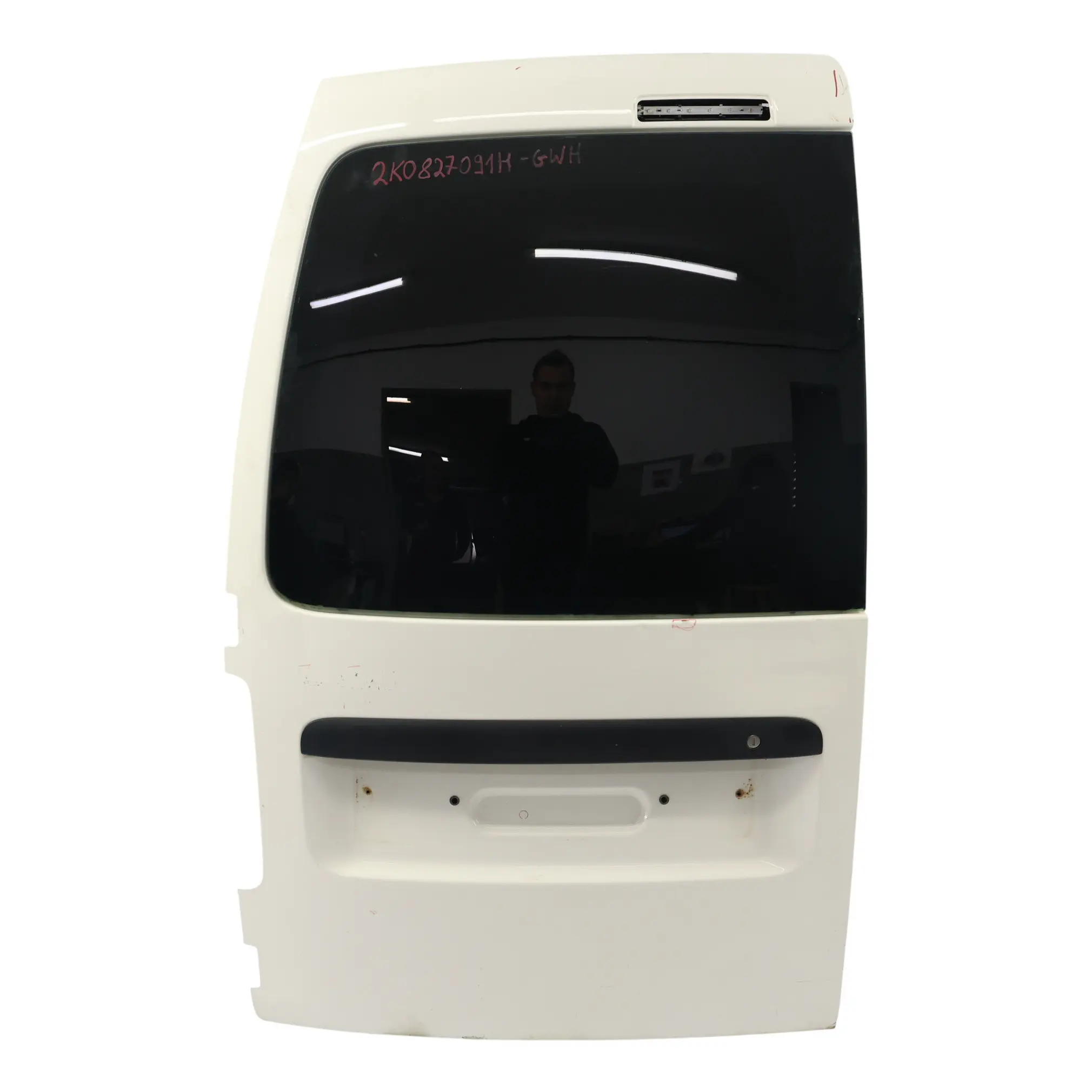 Volkswagen VW Caddy 2K Rear Door Left N/S Boot Tailgate Door Grey White - 902