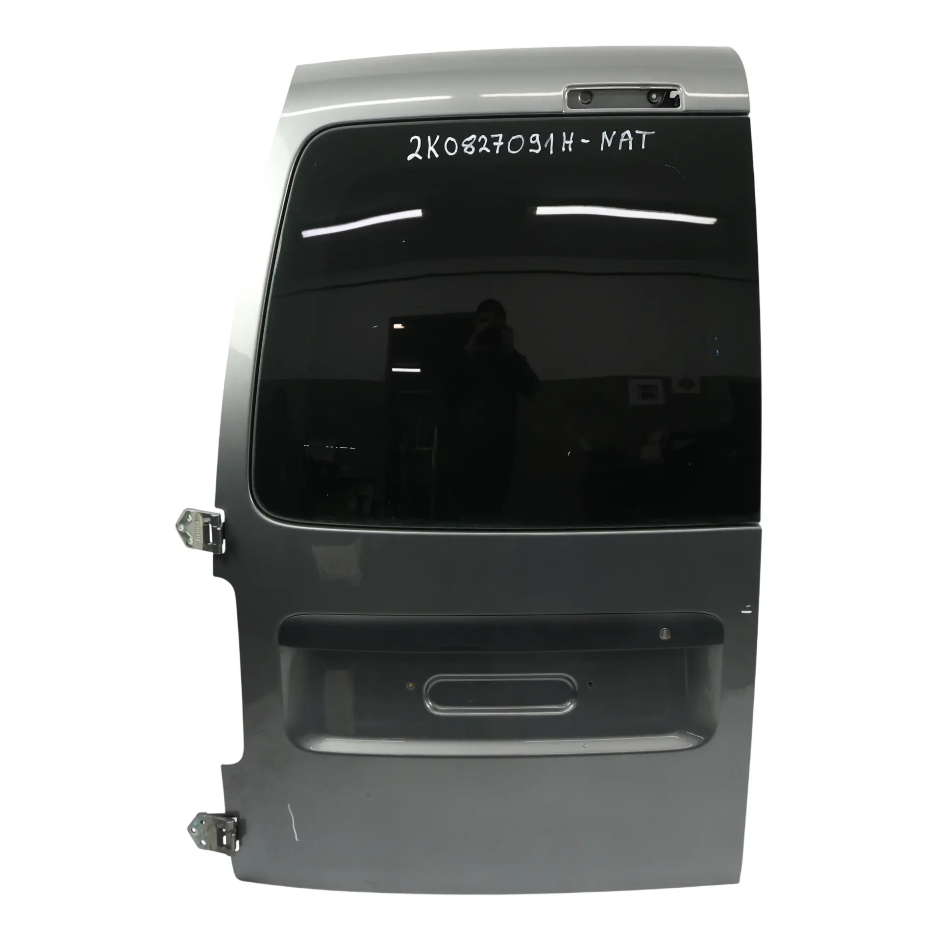 VW Caddy 2K Maxi Rear Door Left N/S Tailgate Door Natural Grey Metallic - H7W