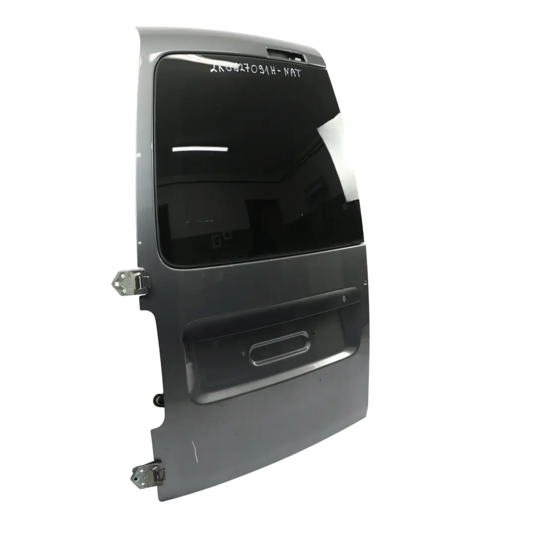 VW Caddy 2K Maxi Rear Door Left N/S Tailgate Door Natural Grey Metallic - H7W - SKU 2K0827091H-NAT - Part number 2K0827091H