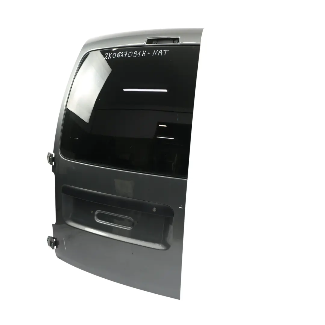 VW Caddy 2K Maxi Rear Door Left N/S Tailgate Door Natural Grey Metallic - H7W - SKU 2K0827091H-NAT - Part number 2K0827091H