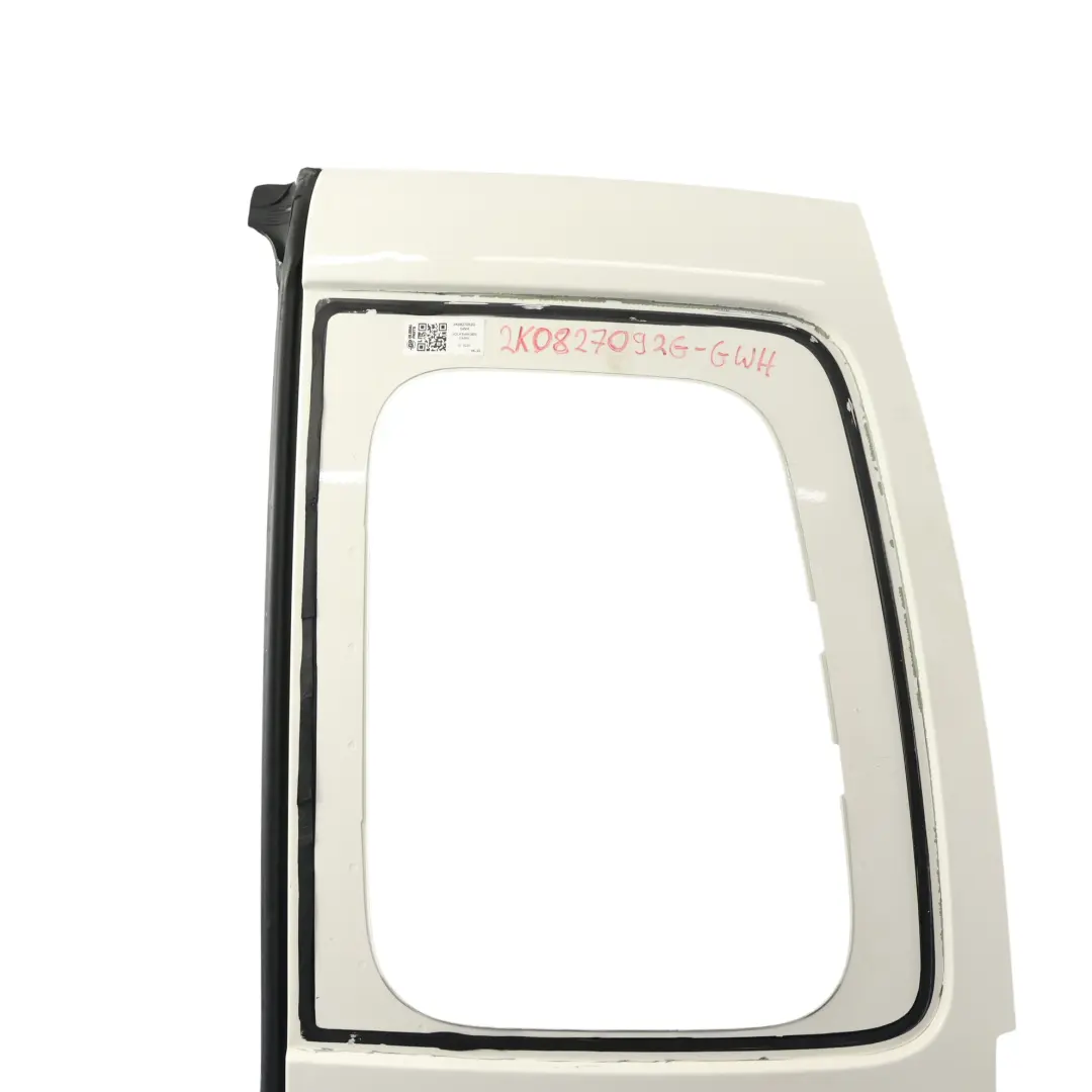 2K Rear Door Right O/S Boot Tailgate Door Grey White - 902 to Volkswagen VW Caddy with Part number 2K0827092G Volkswagen VW Caddy 2K Rear Door Right O/S Boot Tailgate Door Grey White - 902 - SKU 2K0827092G-GWH - Part number 2K0827092G