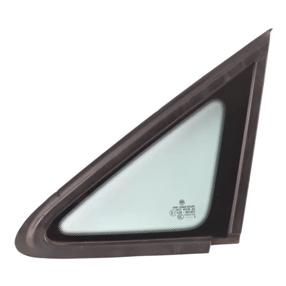 VW Volkswagen Caddy 2K Quarter Window Glass Front Left N/S Green AS2 2K0845411F