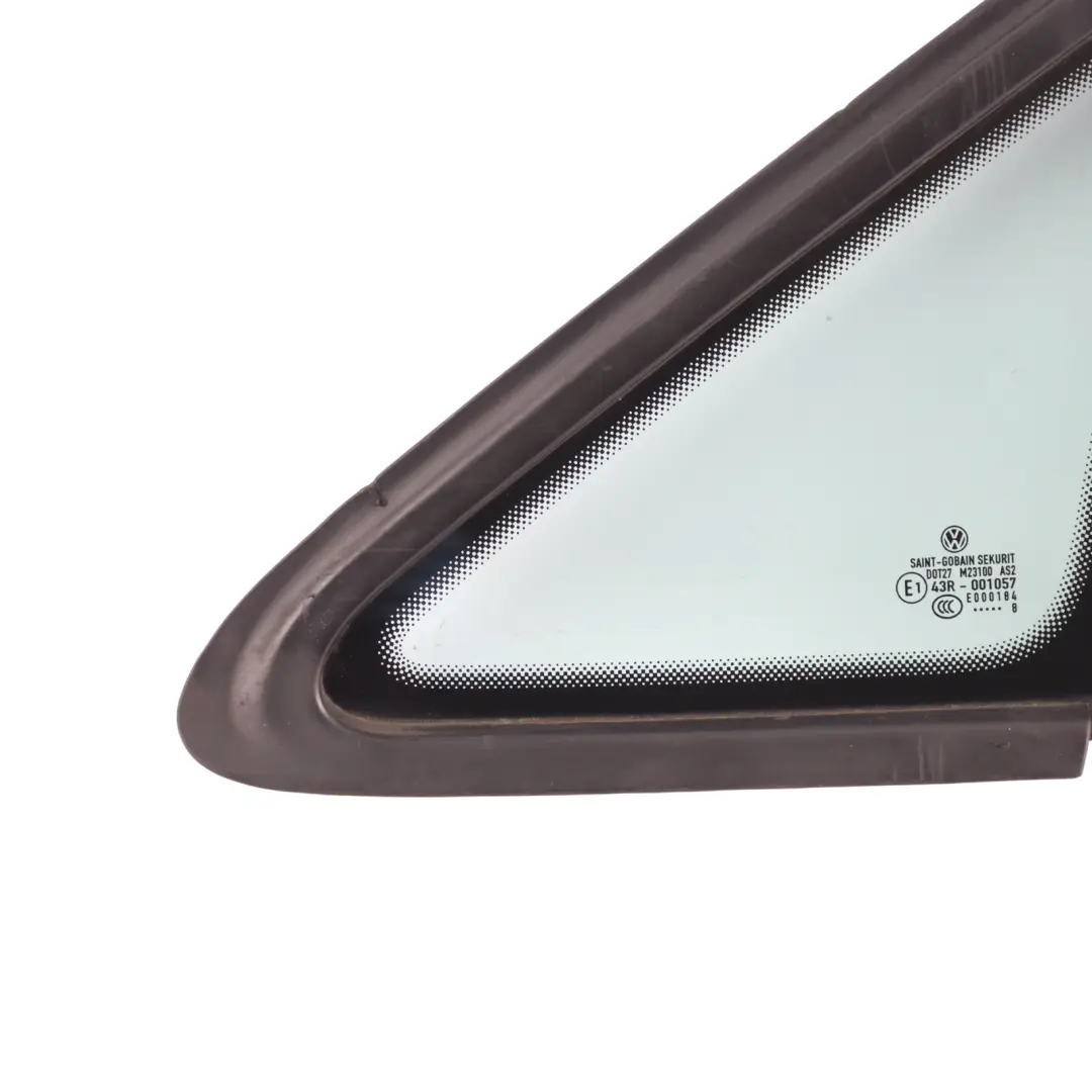 VW Volkswagen Caddy 2K Quarter Window Glass Front Left N/S Green AS2 2K0845411F - SKU 2K0845411G - Part number 2K0845411G