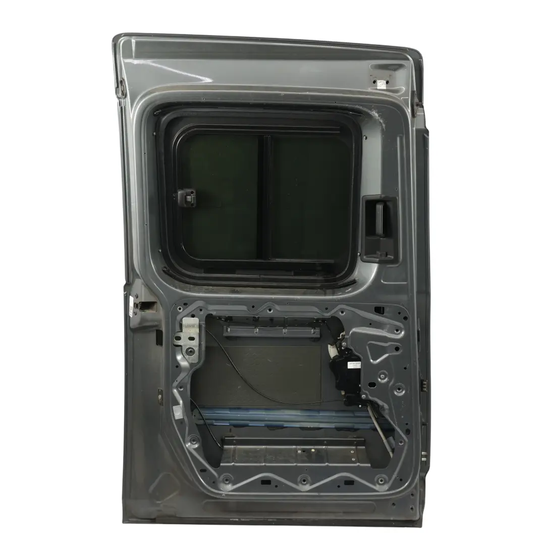 VW Caddy 2K Maxi Sliding Door Rear Left N/S Side Door Natural Grey Metallic H7W - SKU 2K3843107-NAT - Part number 2K3843107