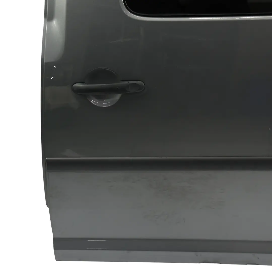 VW Caddy 2K Maxi Sliding Door Rear Left N/S Side Door Natural Grey Metallic H7W - SKU 2K3843107-NAT - Part number 2K3843107