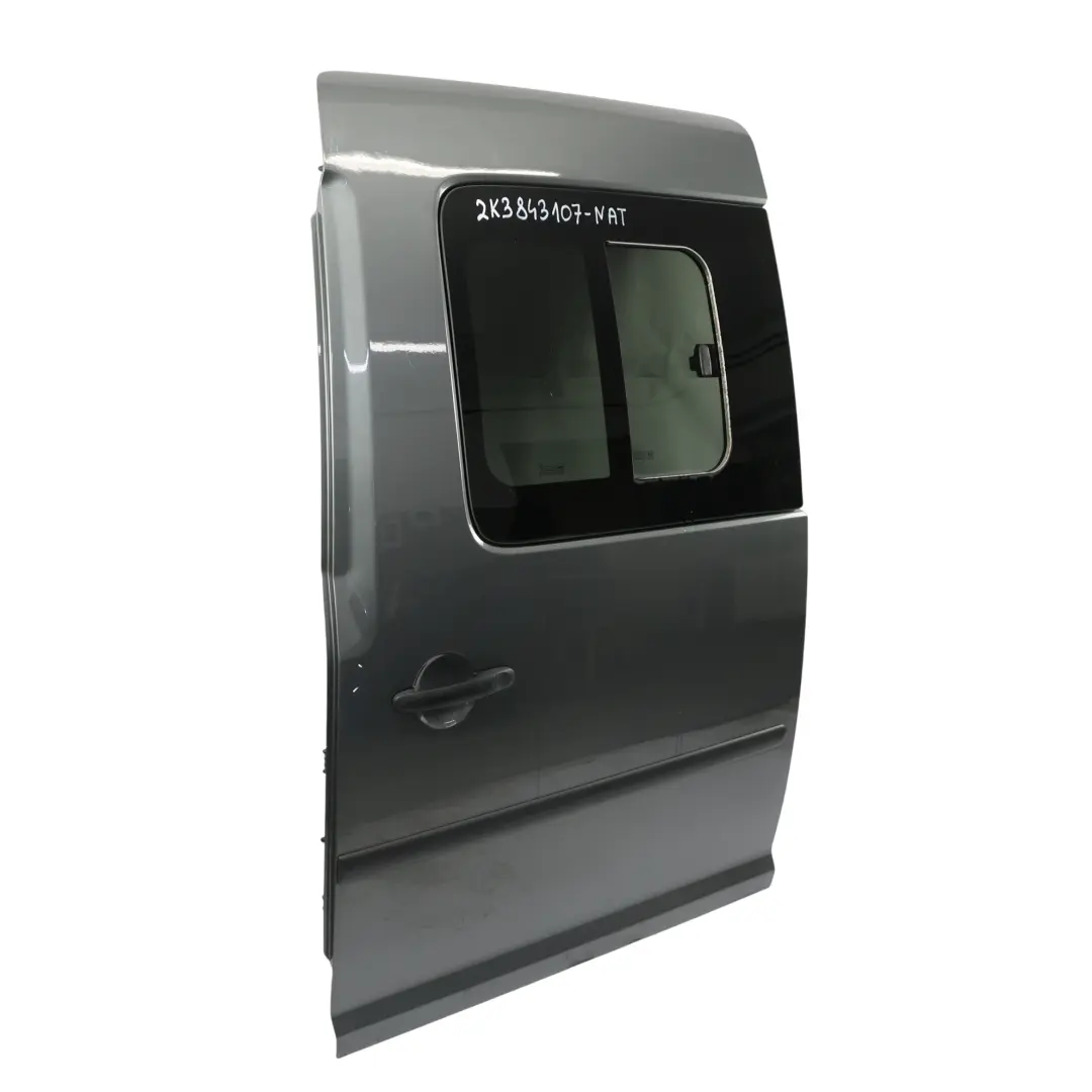 2K Maxi Sliding Door Rear Left N/S Side Door Natural Grey Metallic H7W to VW Caddy with Part number 2K3843107 VW Caddy 2K Maxi Sliding Door Rear Left N/S Side Door Natural Grey Metallic H7W - SKU 2K3843107-NAT - Part number 2K3843107