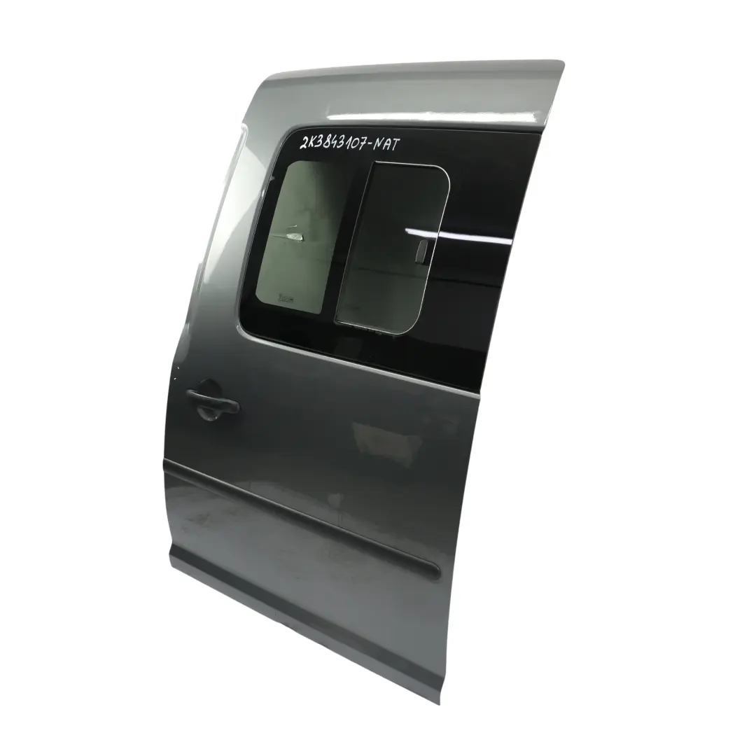 2K Maxi Sliding Door Rear Left N/S Side Door Natural Grey Metallic H7W to VW Caddy with Part number 2K3843107 VW Caddy 2K Maxi Sliding Door Rear Left N/S Side Door Natural Grey Metallic H7W - SKU 2K3843107-NAT - Part number 2K3843107
