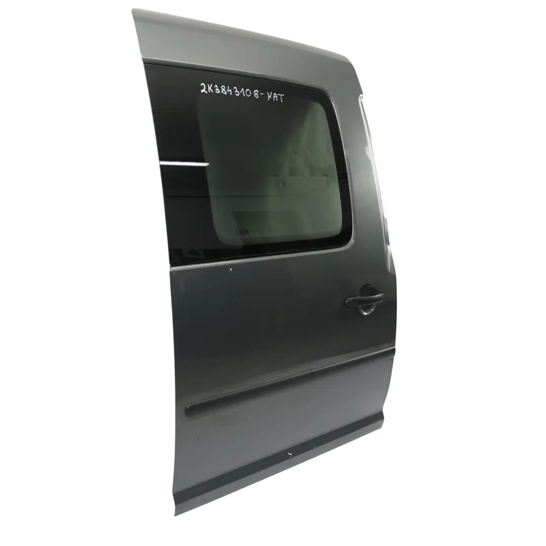 2K Maxi Sliding Door Rear Right O/S Side Door Natural Grey Metallic H7W to VW Caddy with Part number 2K3843108 VW Caddy 2K Maxi Sliding Door Rear Right O/S Side Door Natural Grey Metallic H7W - SKU 2K3843108-NAT - Part number 2K3843108
